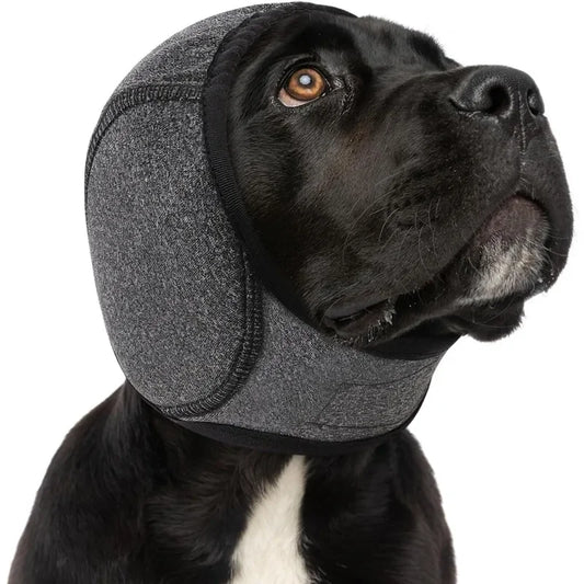 Anti Anxiety Dog Ear Muffs Hood Cover Noise Cancelling For Pets During Grooming